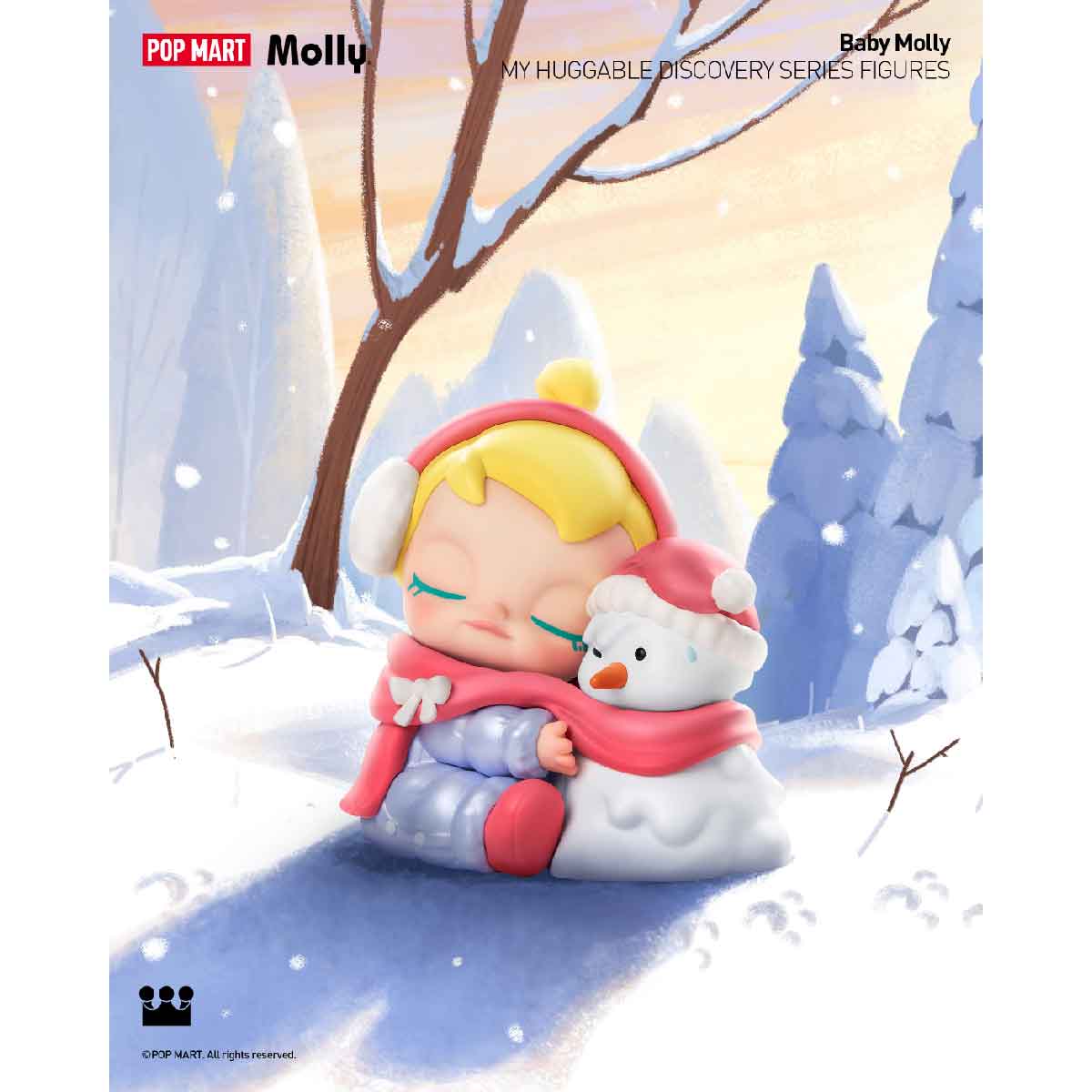 Baby Molly My Huggable Discovery Series Figures - Mô hình Blind Box - POP MART