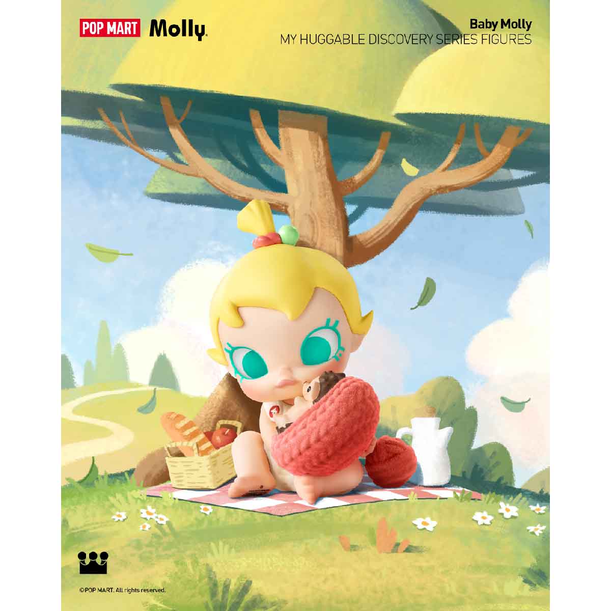 Baby Molly My Huggable Discovery Series Figures - Mô hình Blind Box - POP MART