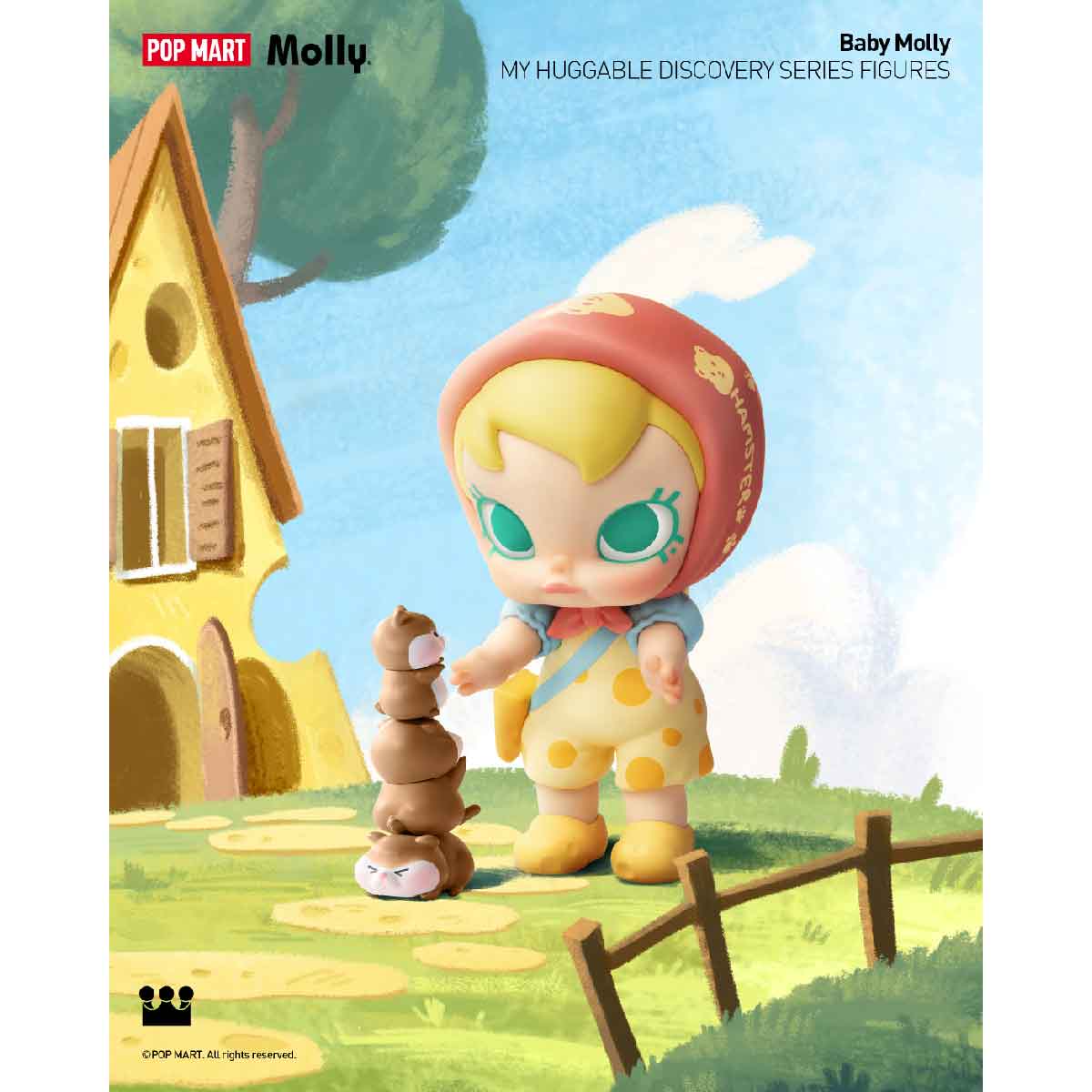 Baby Molly My Huggable Discovery Series Figures - Mô hình Blind Box - POP MART