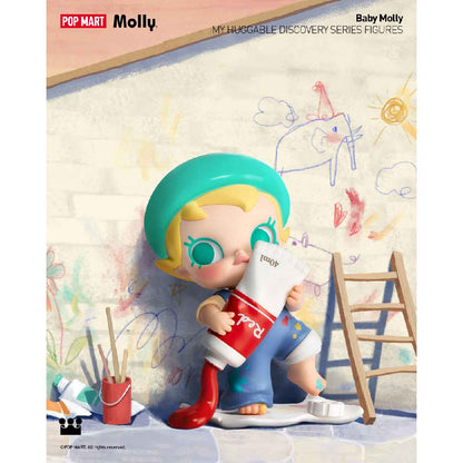Baby Molly My Huggable Discovery Series Figures - Mô hình Blind Box - POP MART