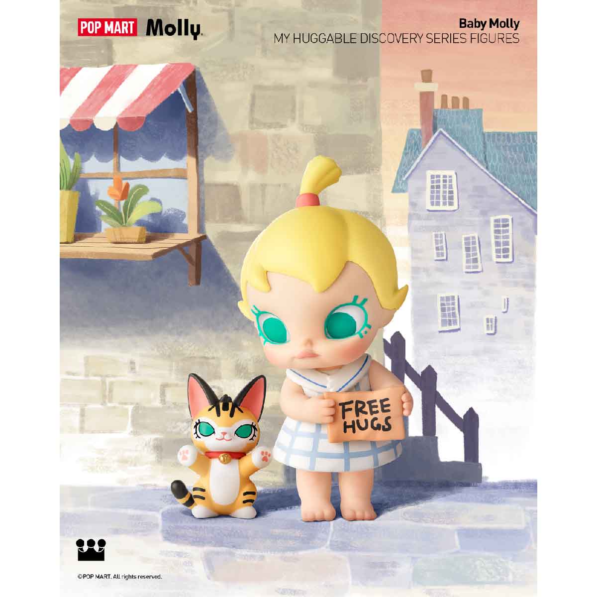 Baby Molly My Huggable Discovery Series Figures - Mô hình Blind Box - POP MART