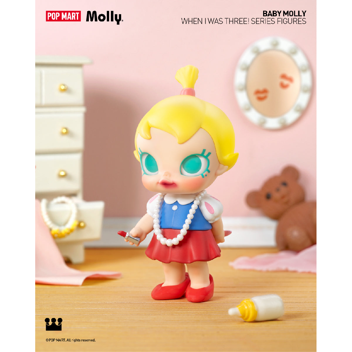 Baby Molly When I was Three！Series Figures - Mô hình Blind Box Art Toy - POP MART