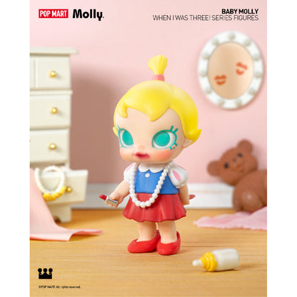 Baby Molly When I was Three！Series Figures - Mô hình Blind Box Art Toy - POP MART