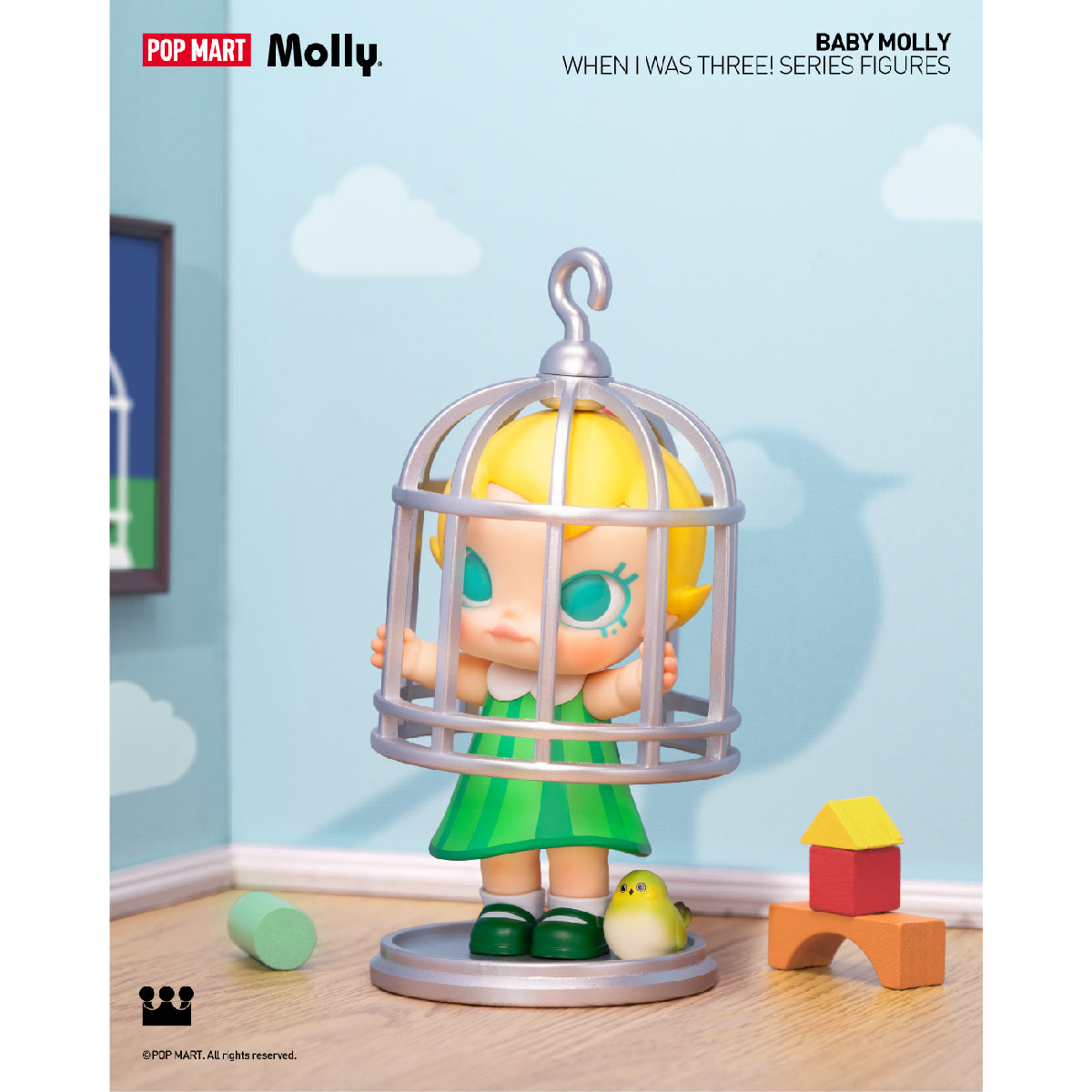 Baby Molly When I was Three！Series Figures - Mô hình Blind Box Art Toy - POP MART