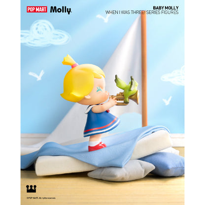 Baby Molly When I was Three！Series Figures - Mô hình Blind Box Art Toy - POP MART