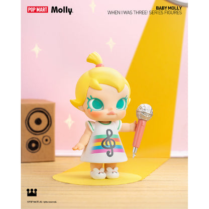 Baby Molly When I was Three！Series Figures - Mô hình Blind Box Art Toy - POP MART