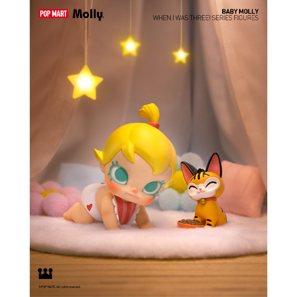 Baby Molly When I was Three！Series Figures - Mô hình Blind Box Art Toy - POP MART