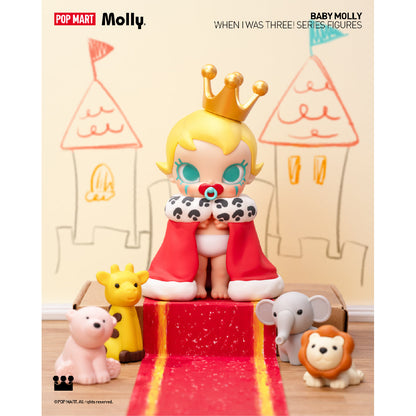 Baby Molly When I was Three！Series Figures - Mô hình Blind Box Art Toy - POP MART