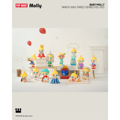 Baby Molly When I was Three！Series Figures - Mô hình Blind Box Art Toy - POP MART
