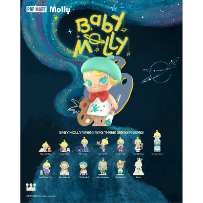 Baby Molly When I was Three！Series Figures - Mô hình Blind Box Art Toy - POP MART