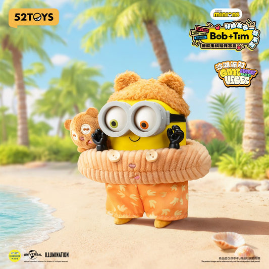 Bob & Tim Best Buddies Series Vinyl Plush Keychain - Móc khóa gấu bông Blind Box - 52TOYS