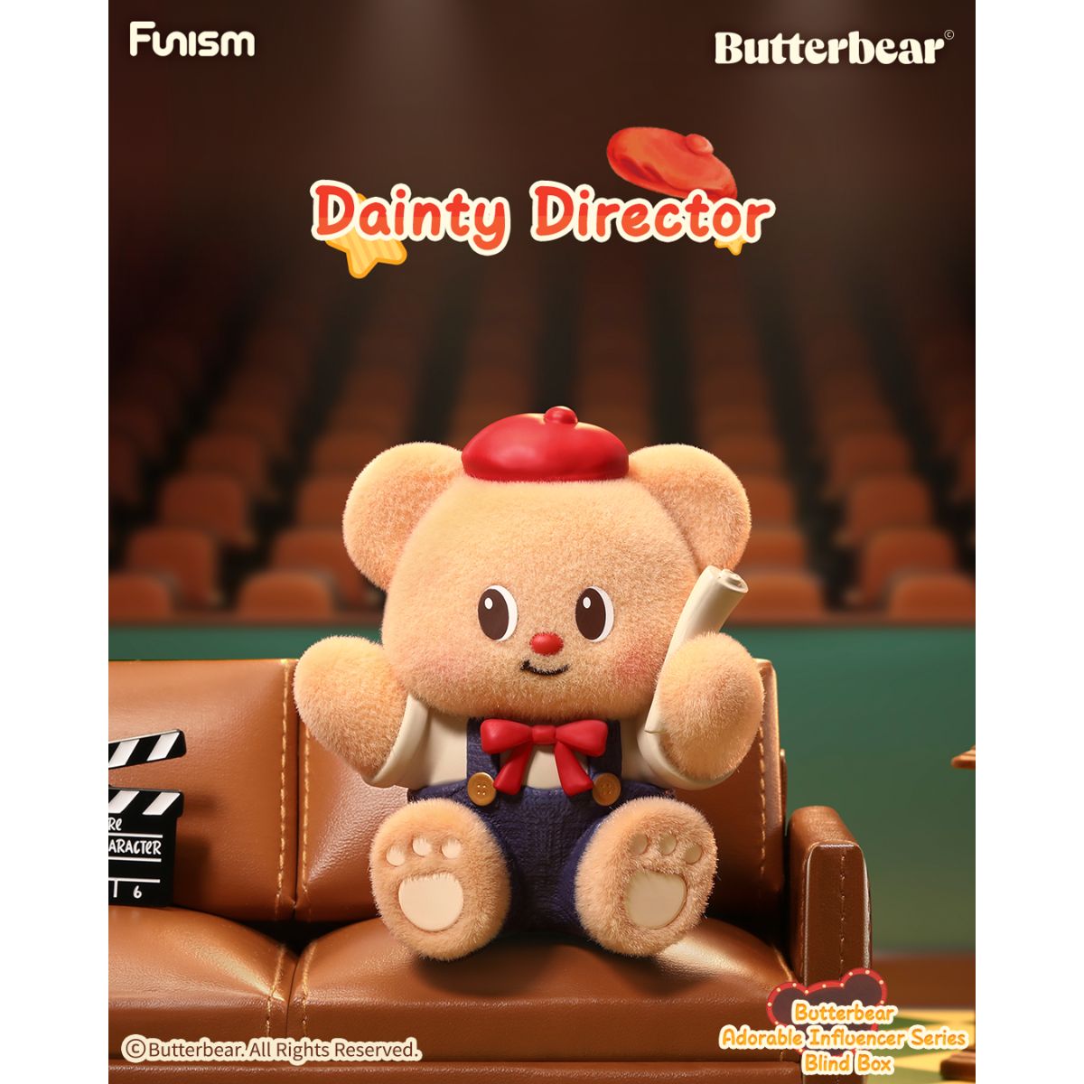 Butterbear Adorable Influencer Series - Mô hình Blind Box Art Toy - FUNISM MX2108