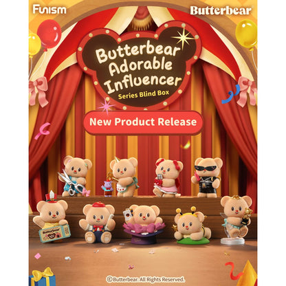 Butterbear Adorable Influencer Series - Mô hình Blind Box Art Toy - FUNISM MX2108