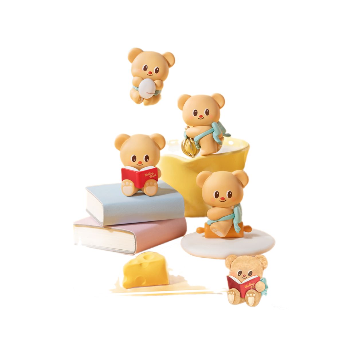 ButterBear Baked With Love Series Cubby Face - Mô hình Blind Box - FUNISM MX2089