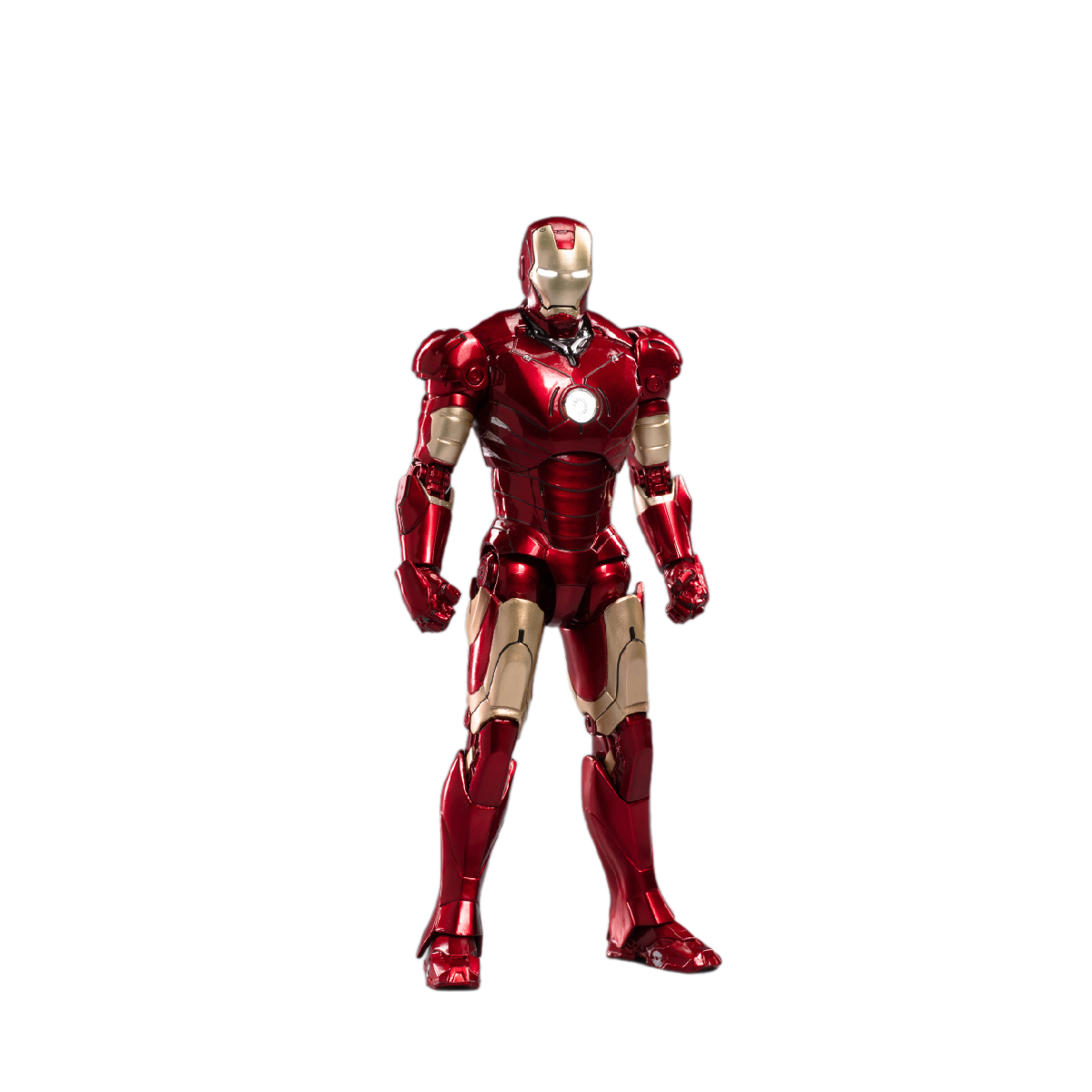 High-end Iron Man MK3 Glowing Energy Model - Mô hình siêu anh hùng phát sáng - ZD Toys 1907-03