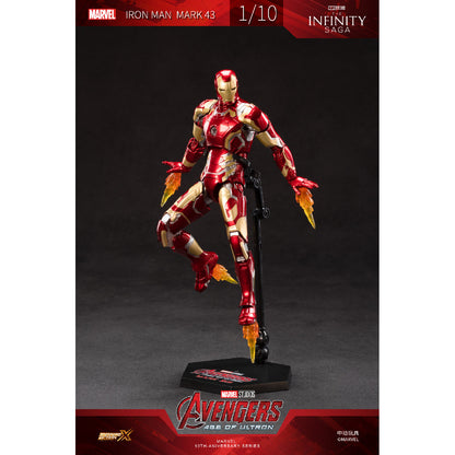 High-end Iron Man MK43 Model - Mô hình hành động cao cấp - ZD TOYS 1906-43