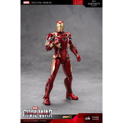 Iron Man MK46 Model - Mô hình nhân vật cao cấp - ZD TOYS 1906-46