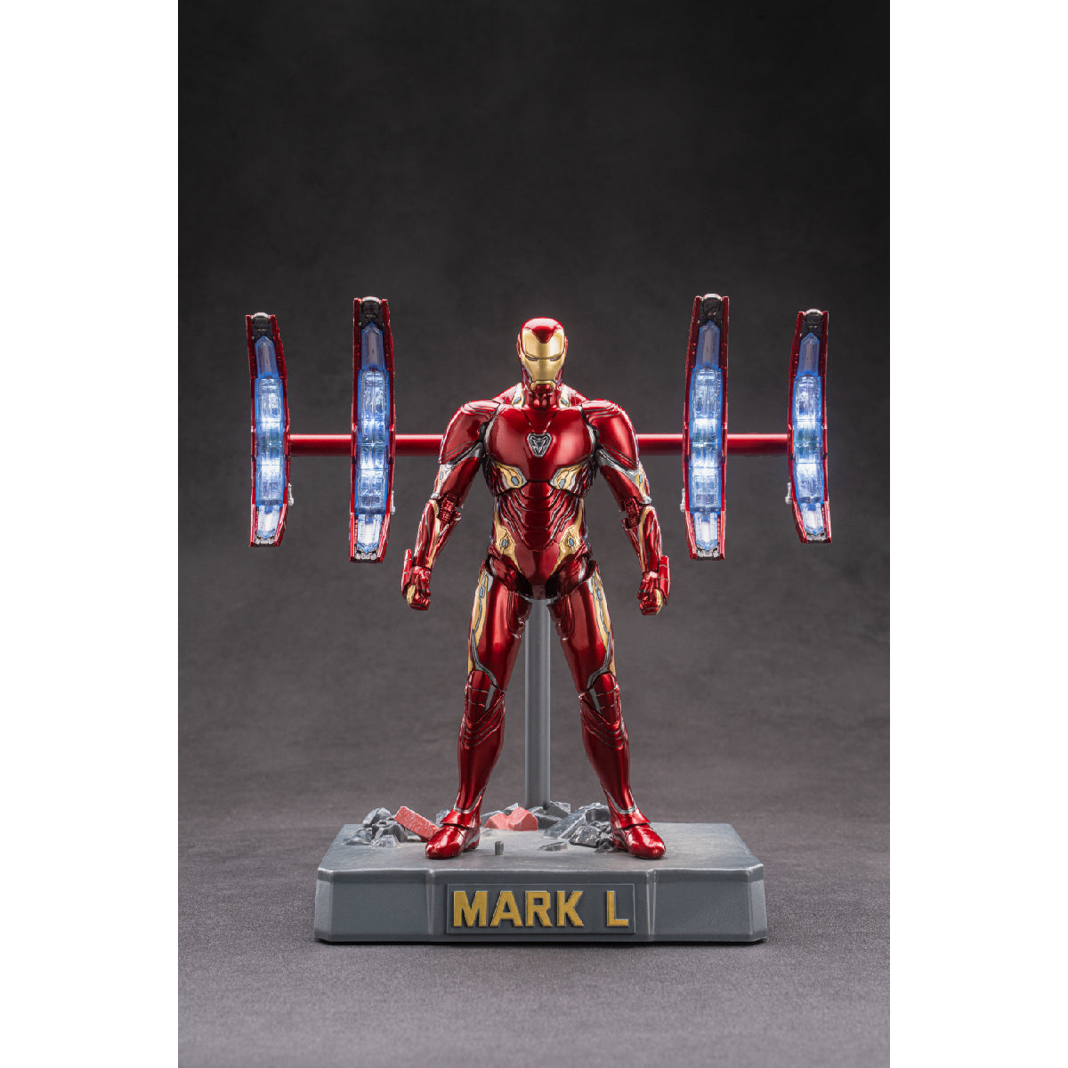 Premium Iron Man MK5 Energy Explosion Model - Mô hình cao cấp bùng nổ năng lượng - ZD TOYS 1909-50