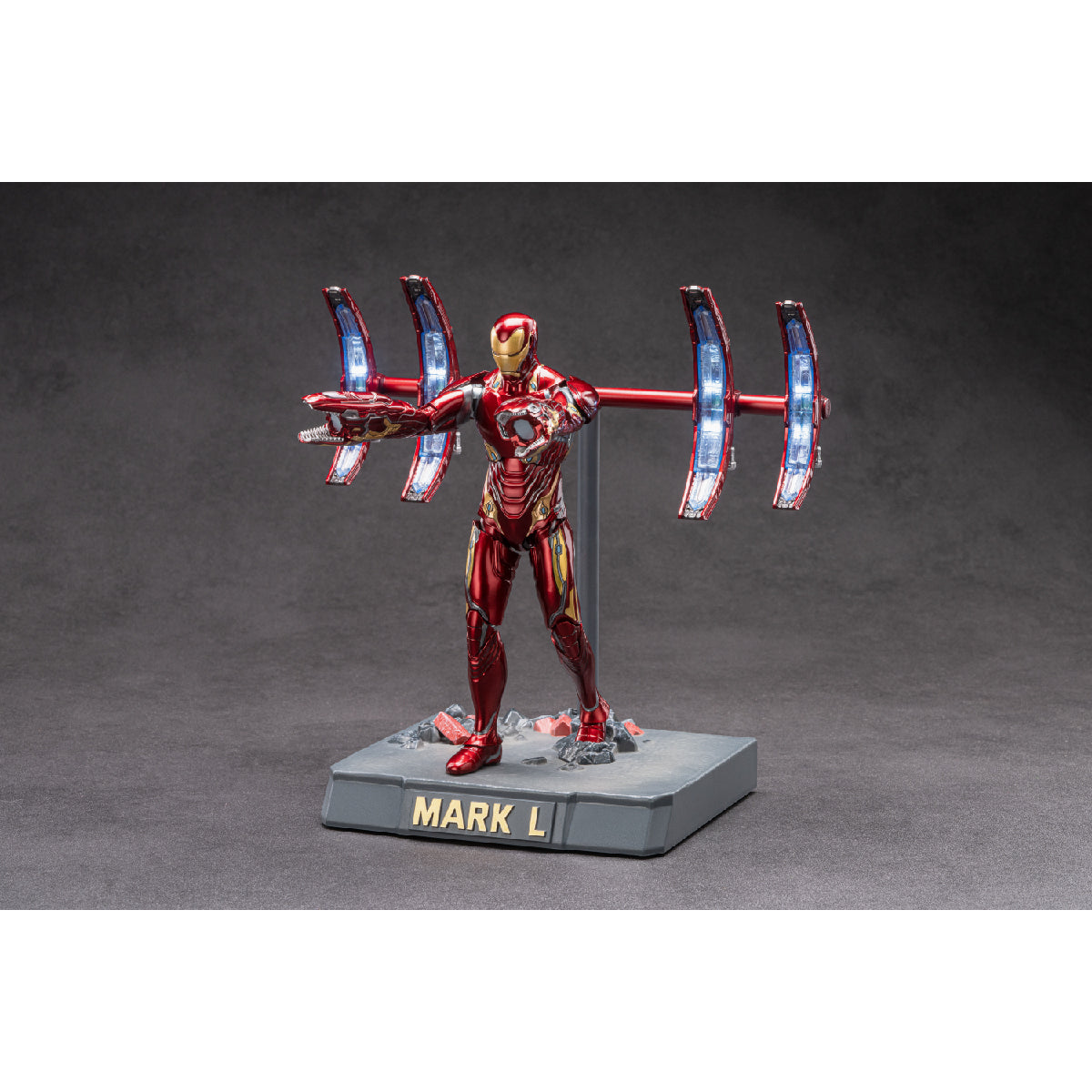 Premium Iron Man MK5 Energy Explosion Model - Mô hình cao cấp bùng nổ năng lượng - ZD TOYS 1909-50