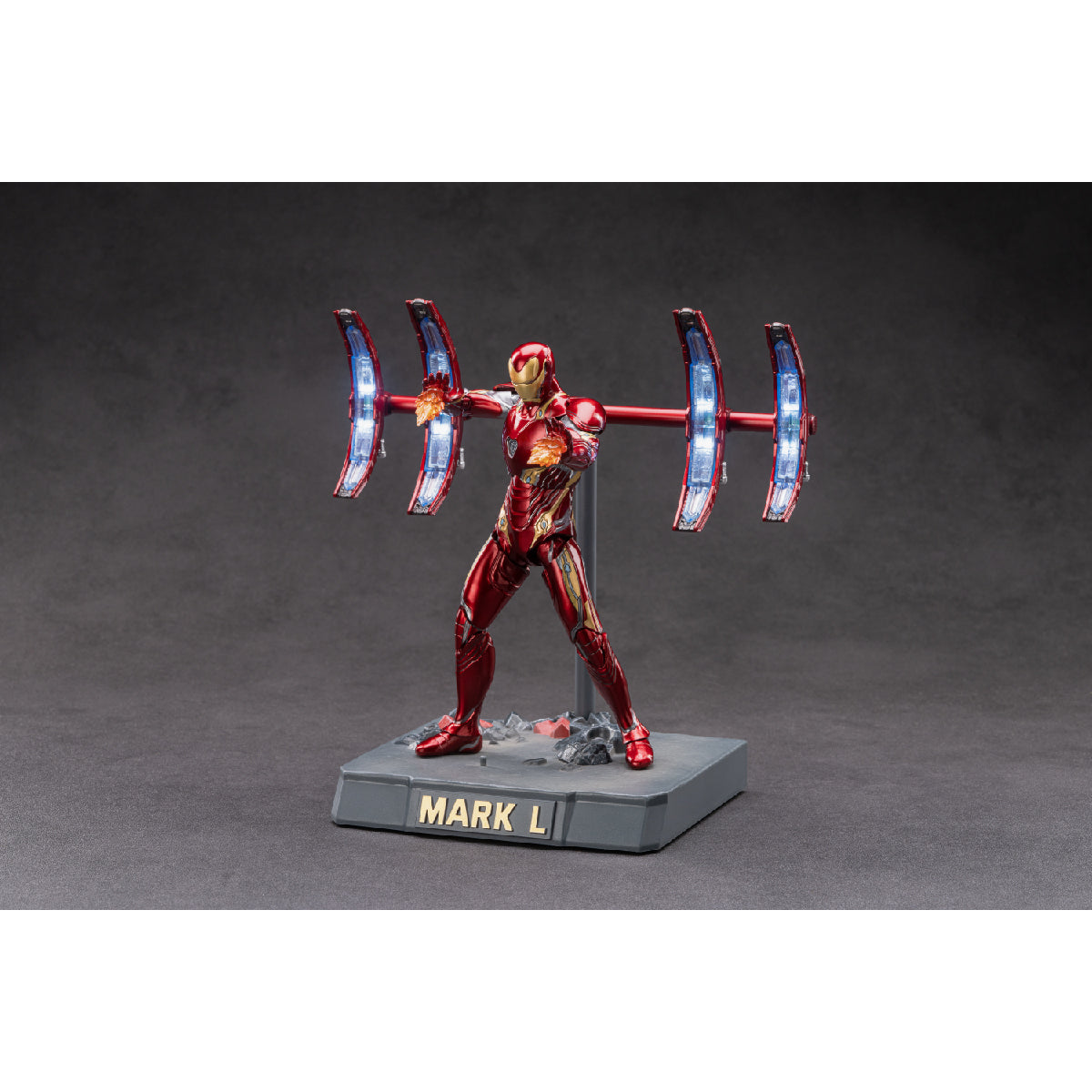 Premium Iron Man MK5 Energy Explosion Model - Mô hình cao cấp bùng nổ năng lượng - ZD TOYS 1909-50