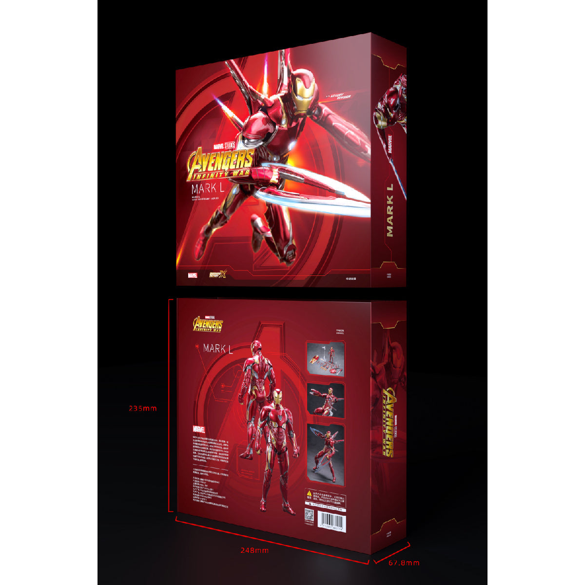 Premium Iron Man MK50 Special Edition Model ZD TOYS 1912-50 - Mô hình Action Figure chính hãng