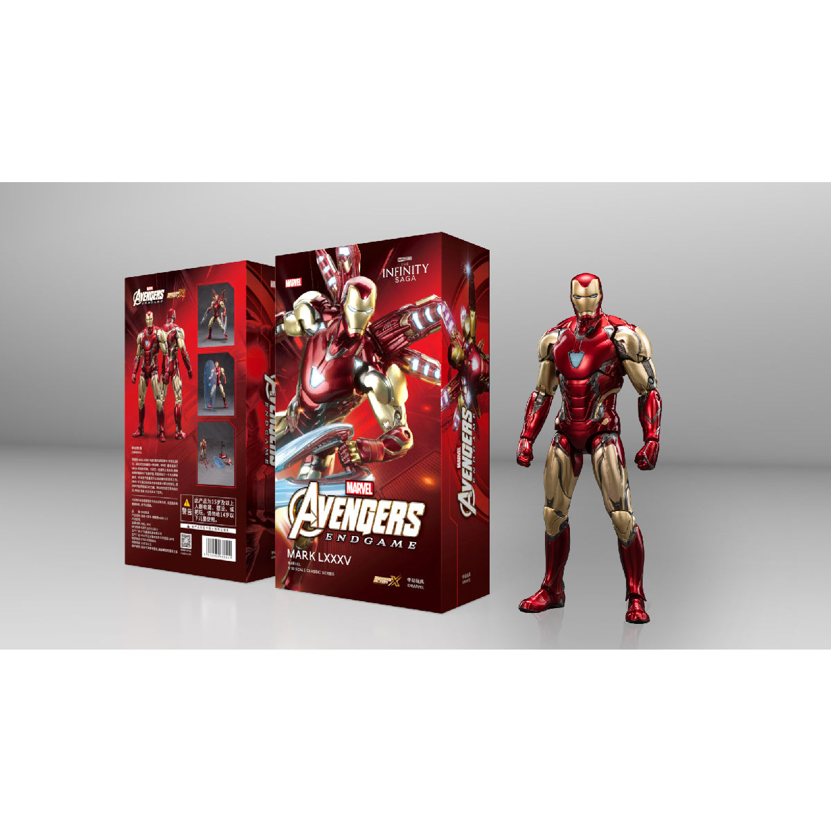 Iron Man MK85 1.0 Version - Mô hình cao cấp Action Figure - ZD TOYS 1906-85