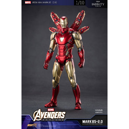 High-end Iron Man MK85 Glowing Model - Mô hình phát sáng cao cấp - ZD TOYS 1907-85