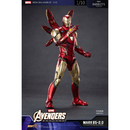 High-end Iron Man MK85 Glowing Model - Mô hình phát sáng cao cấp - ZD TOYS 1907-85