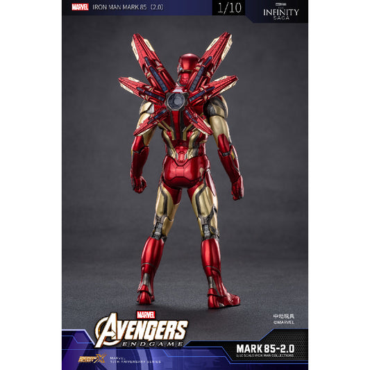High-end Iron Man MK85 Glowing Model - Mô hình phát sáng cao cấp - ZD TOYS 1907-85