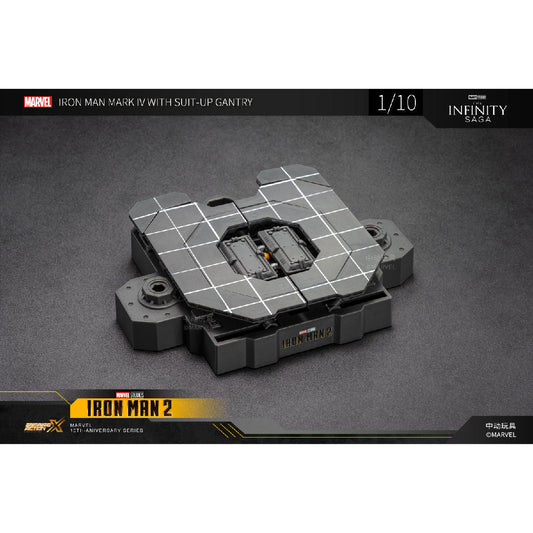 High-end MK4 Model and Combat Transformation System - Mô hình Iron Man MK4 kèm bệ máy biến hình - ZD TOYS 1918