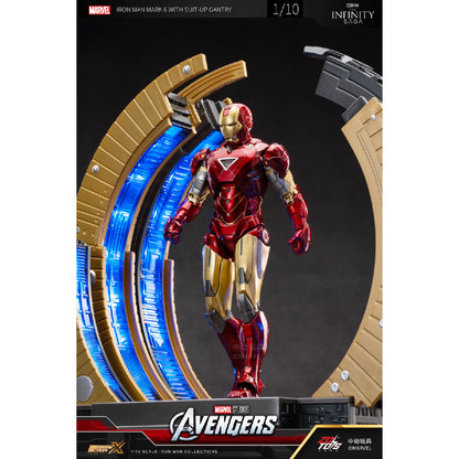 High-end MK6 Model and Combat Transformation System - Mô hình Iron Man MK6 - ZD TOYS 1928