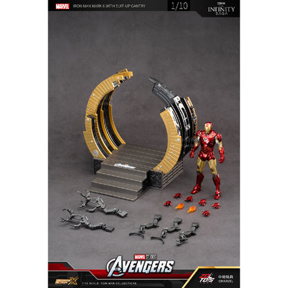 High-end MK6 Model and Combat Transformation System - Mô hình Iron Man MK6 - ZD TOYS 1928