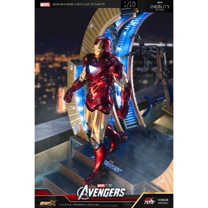 High-end MK6 Model and Combat Transformation System - Mô hình Iron Man MK6 - ZD TOYS 1928