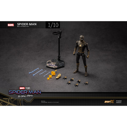 High-end Spiderman Black&Gold Model NWH ZD TOYS 1913-01 - Mô hình Action Figure cao cấp - ZD TOYS - Hình ảnh bổ sung 4