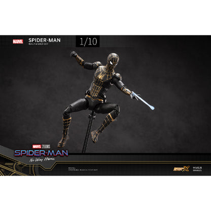 High-end Spiderman Black&Gold Model NWH ZD TOYS 1913-01 - Mô hình Action Figure cao cấp - ZD TOYS ZD TOYS - ảnh 4 - Action Fi