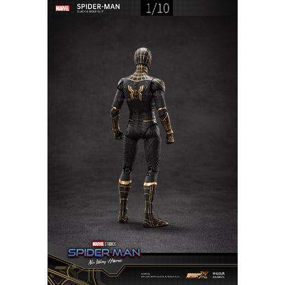 High-end Spiderman Black&Gold Model NWH ZD TOYS 1913-01 - Mô hình Action Figure cao cấp - ZD TOYS - Hình ảnh sản phẩm