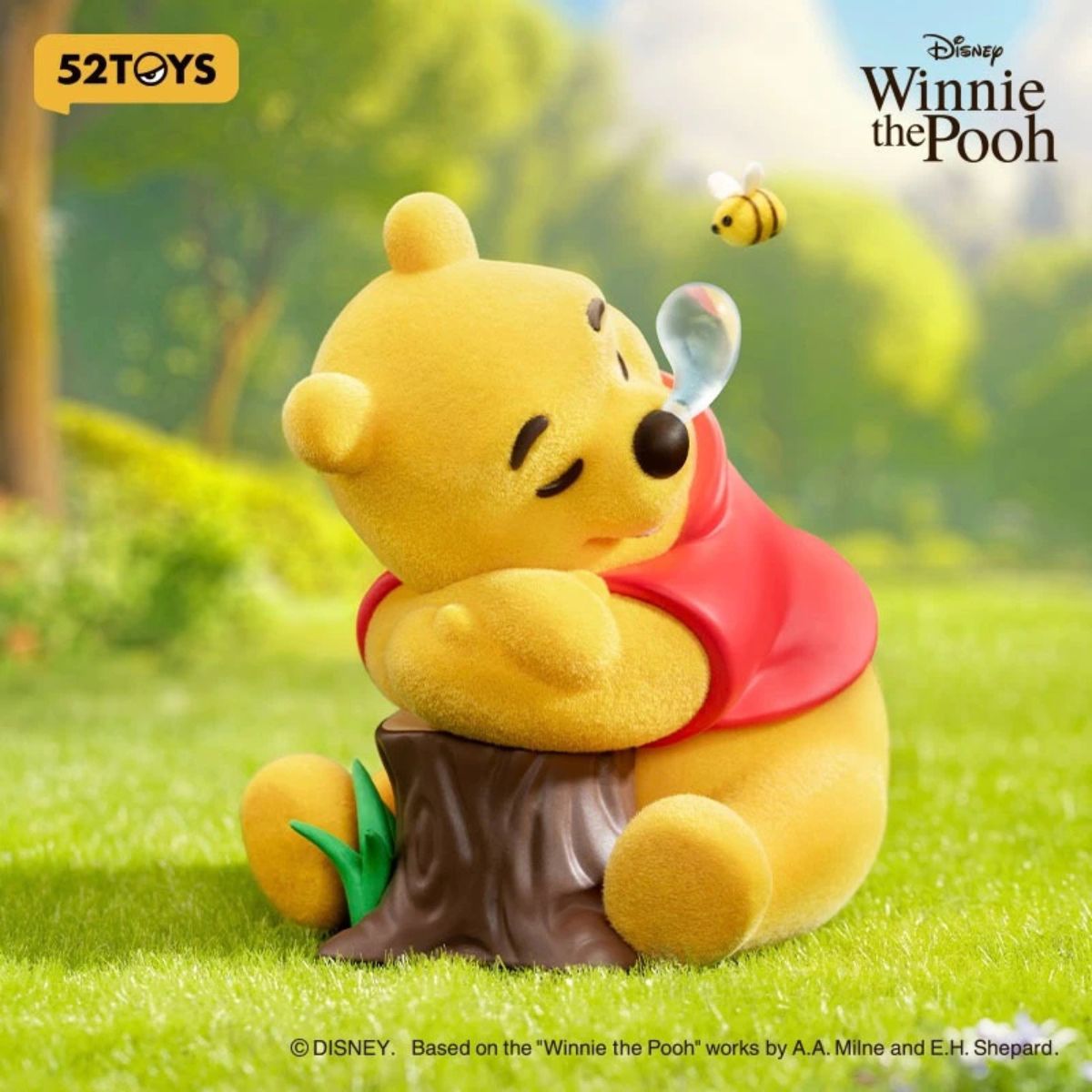 Carefree Winnie The Pooh Series - Mô hình Blind Box Disney - 52TOYS