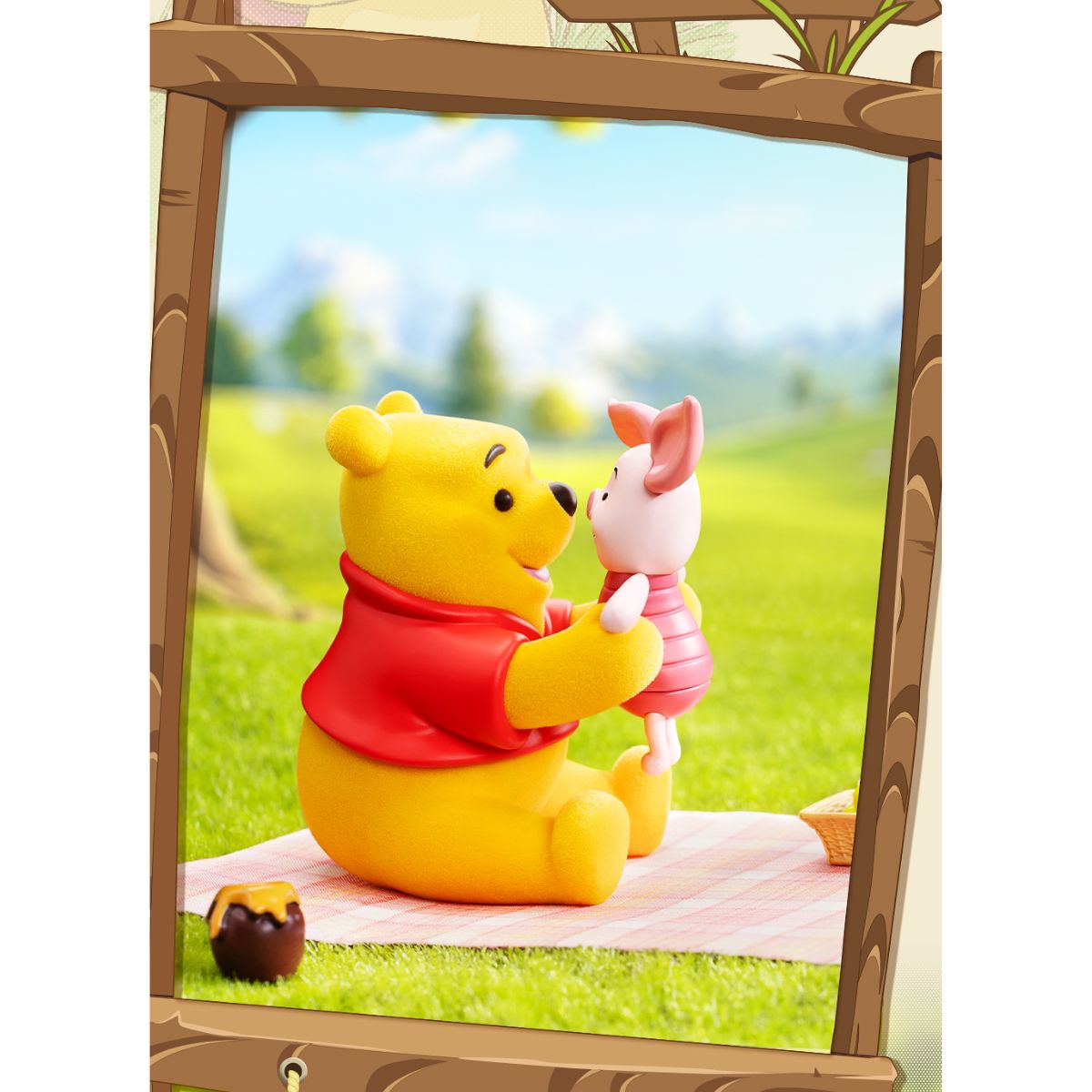 Carefree Winnie The Pooh Series - Mô hình Blind Box Disney - 52TOYS