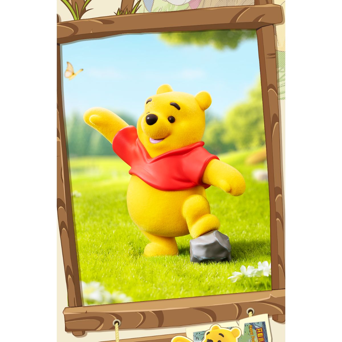 Carefree Winnie The Pooh Series - Mô hình Blind Box Disney - 52TOYS