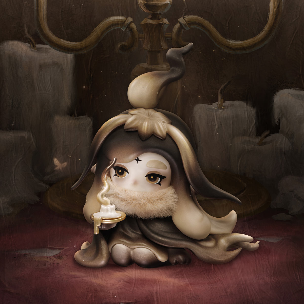 CHAKA Candle Whisper Series Figures - Mô Hình Blind Box Art Toy - POP MART