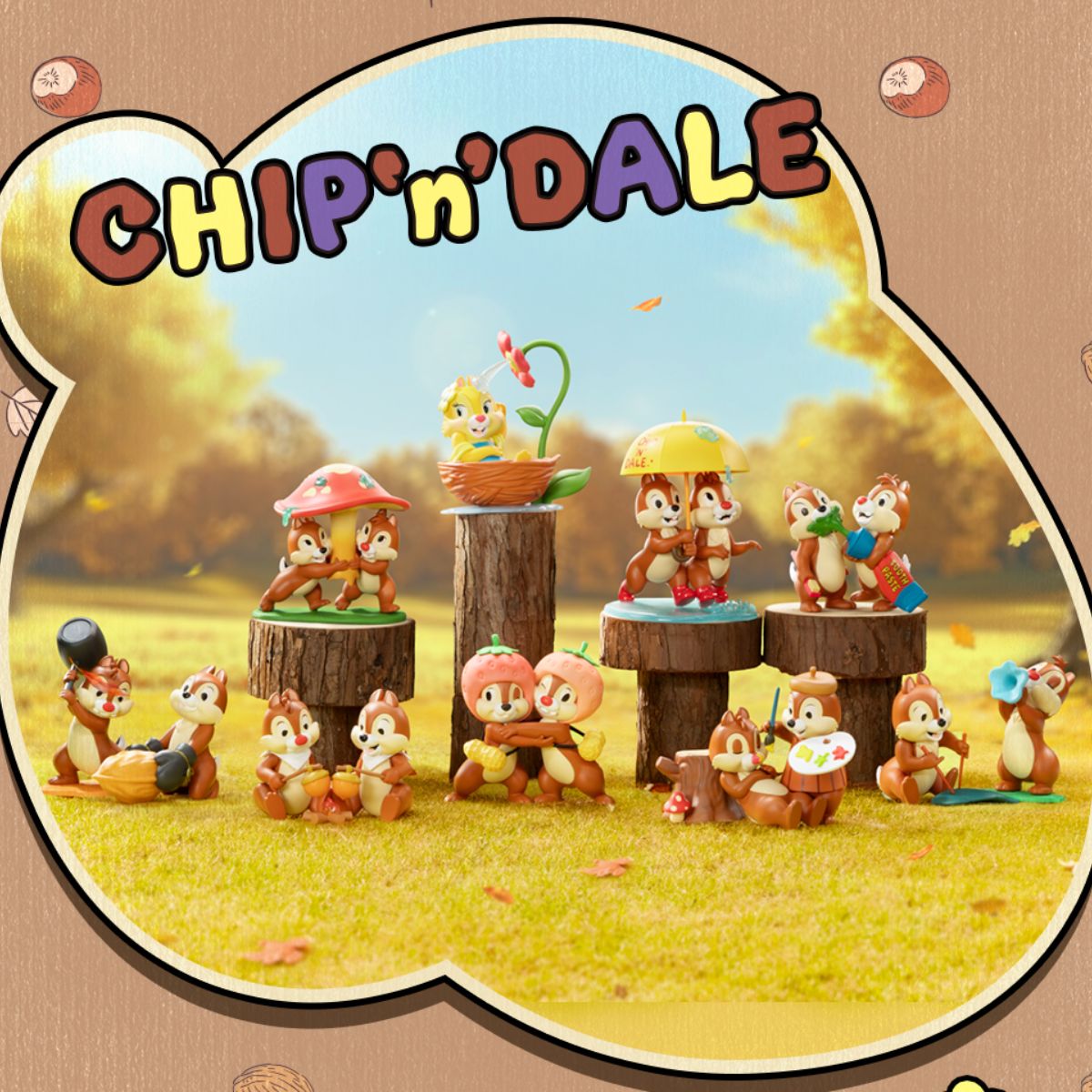 Chip And Dale Best Buddies Series - Mô hình Blind Box Figure - 52TOYS