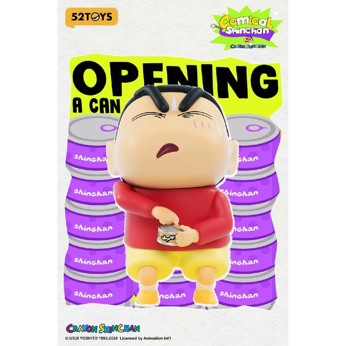 Comical Shinchan Figure - Mô hình Blind Box Art Toy - 52TOYS