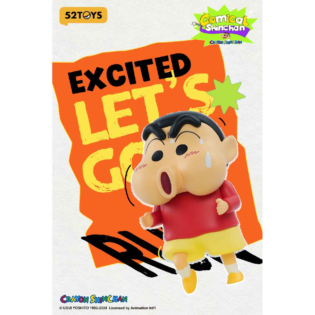 Comical Shinchan Figure - Mô hình Blind Box Art Toy - 52TOYS