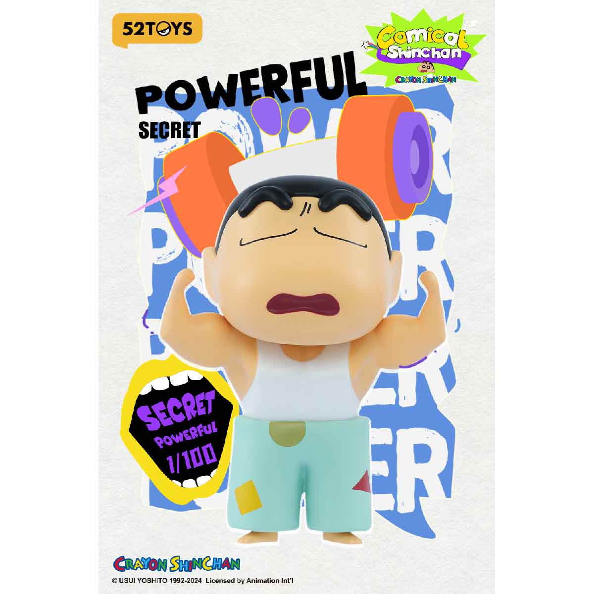 Comical Shinchan Figure - Mô hình Blind Box Art Toy - 52TOYS