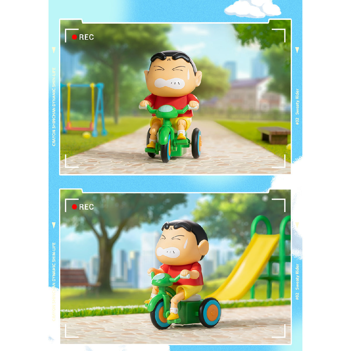 Crayon Shin Chan Dynamic New Life Figure - Mô hình Blind Box chuyển động - 52Toys