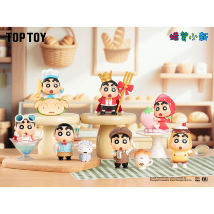 Crayon Shinchan Delicious Kasukabe Series Figures - Mô hình Blind Box - TOP TOY