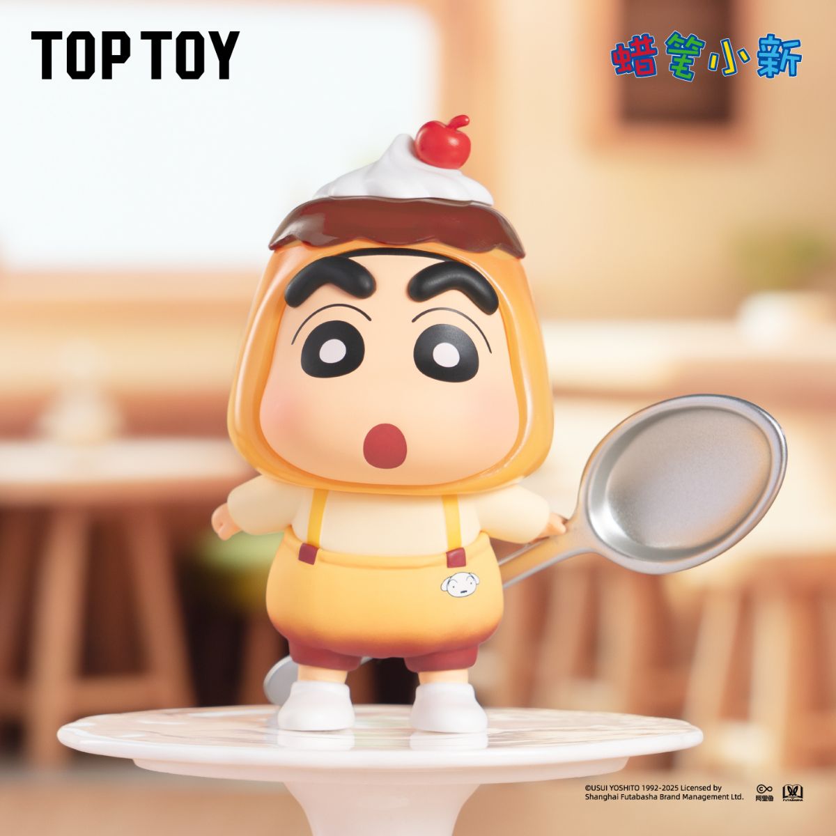 Crayon Shinchan Delicious Kasukabe Series Figures - Mô hình Blind Box - TOP TOY