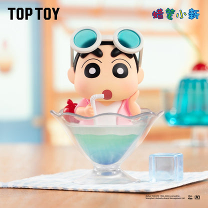 Crayon Shinchan Delicious Kasukabe Series Figures - Mô hình Blind Box - TOP TOY