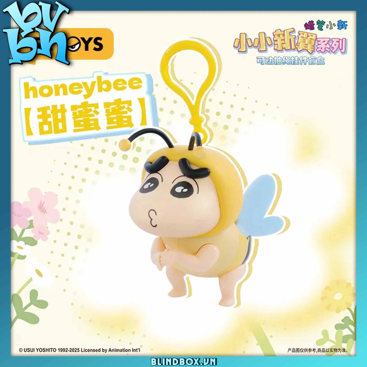 Crayon Shinchan Flapping Wings Series - Mô hình Blind Box Cậu bé Shin bút chì - 52TOYS