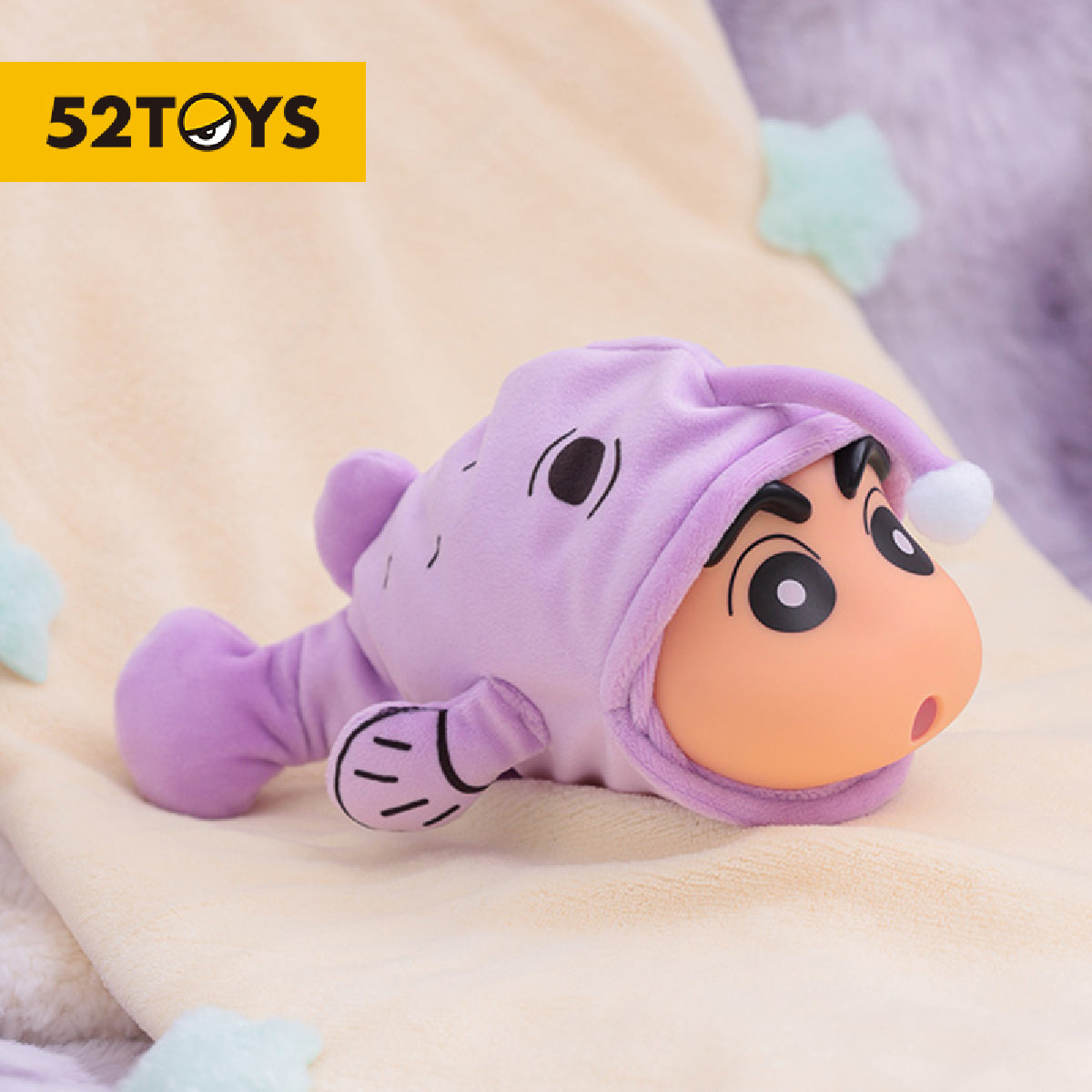 Crayon Shinchan Floppy Fish Figure - Mô hình Blind Box - 52TOYS